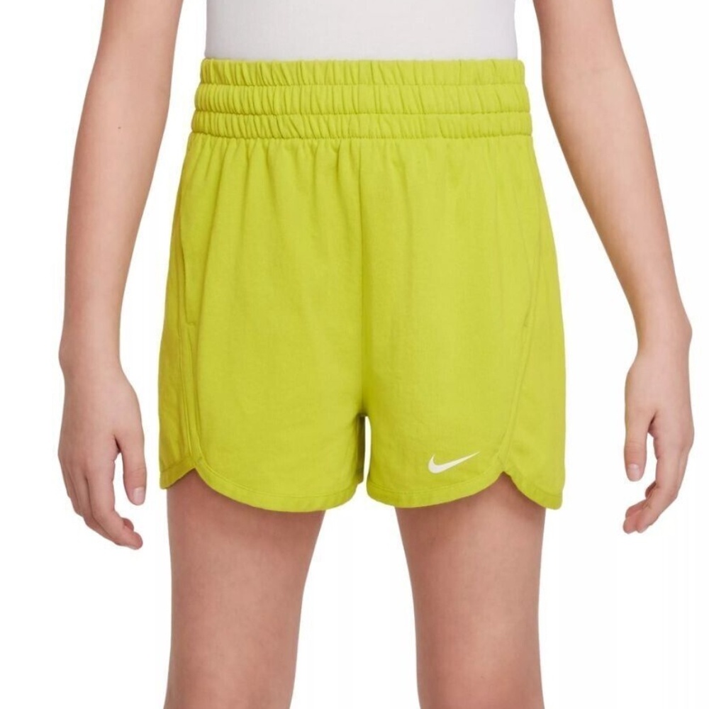 Nike DRI-FIT Big Kids’ (Girls’) High Waisted Loose Fit 5" Training Shorts
